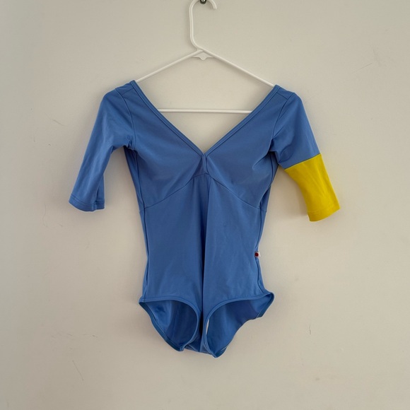SOLD!! Yumiko Leotard Limited Edition Unity for Ukraine Leotard - Picture 1 of 5